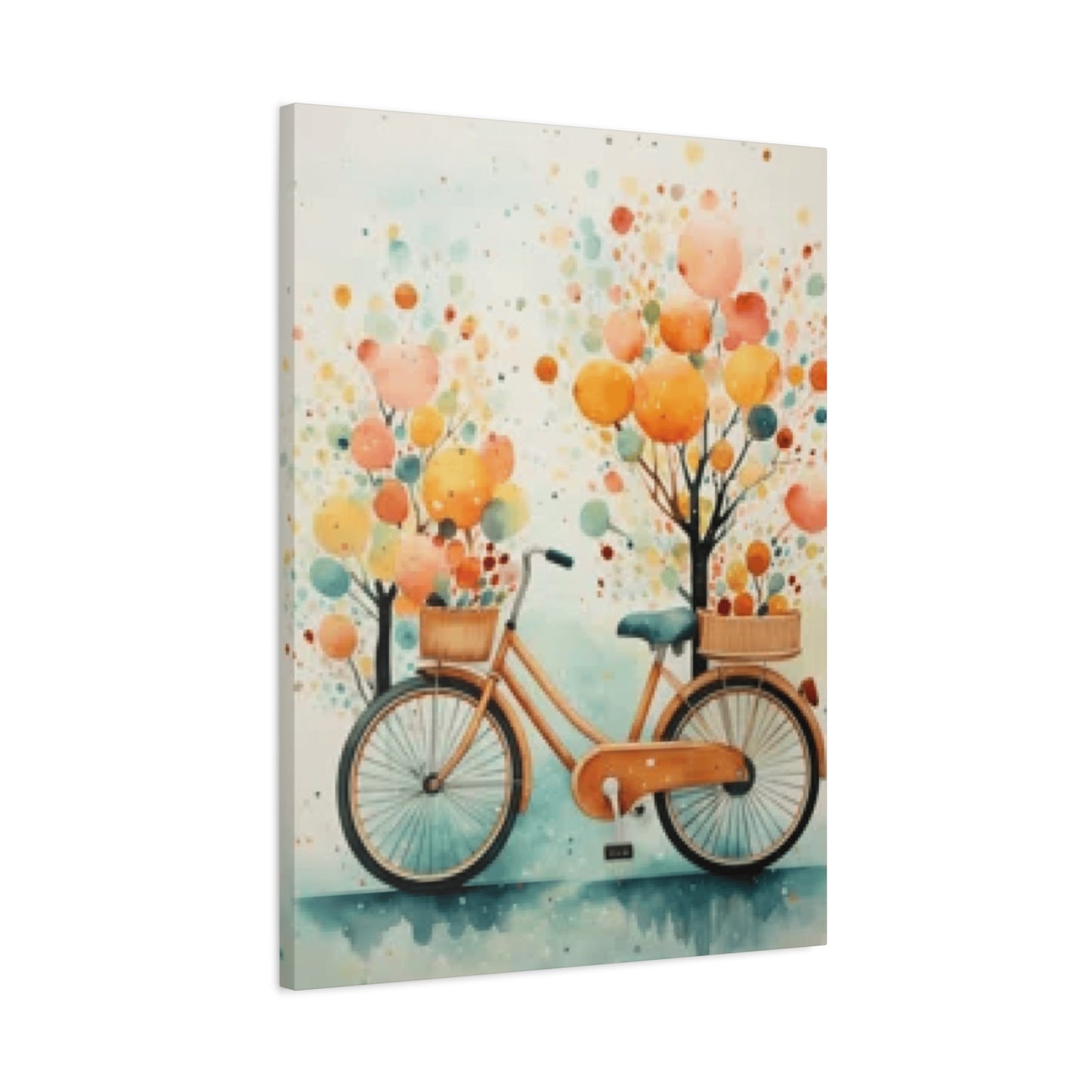 Bicycle and Balloons Wall Art & Canvas Prints
