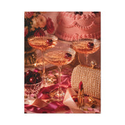 Galentine Celebration Luxe Party Still Life Wall Art & Canvas Print