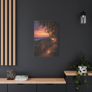 Song of Solomon Vineyard Dusk Scripture Wall Art & Canvas Print