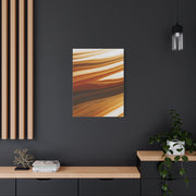 Golden Earth Wave Abstract Wall Art & Canvas Prints