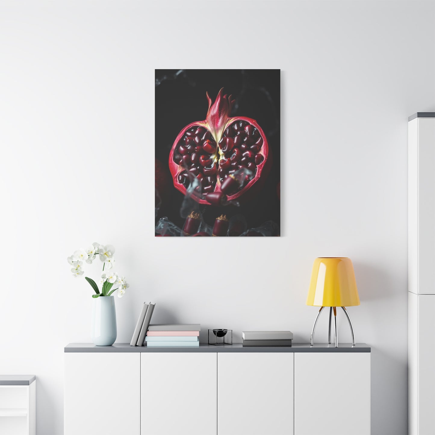 Opulent Scarlet Reverie Wall Art & Canvas Print