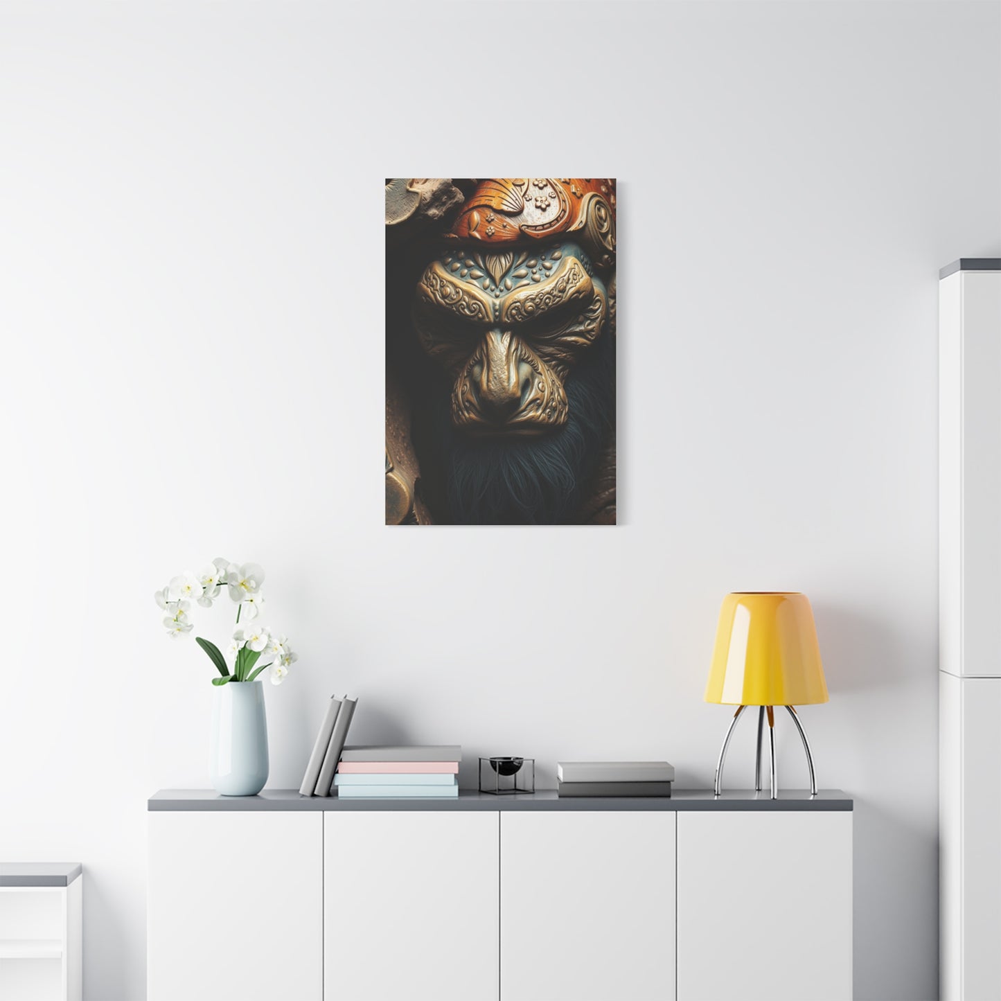 Masterpiece Cave Man Art Vision Wall Art & Canvas Print