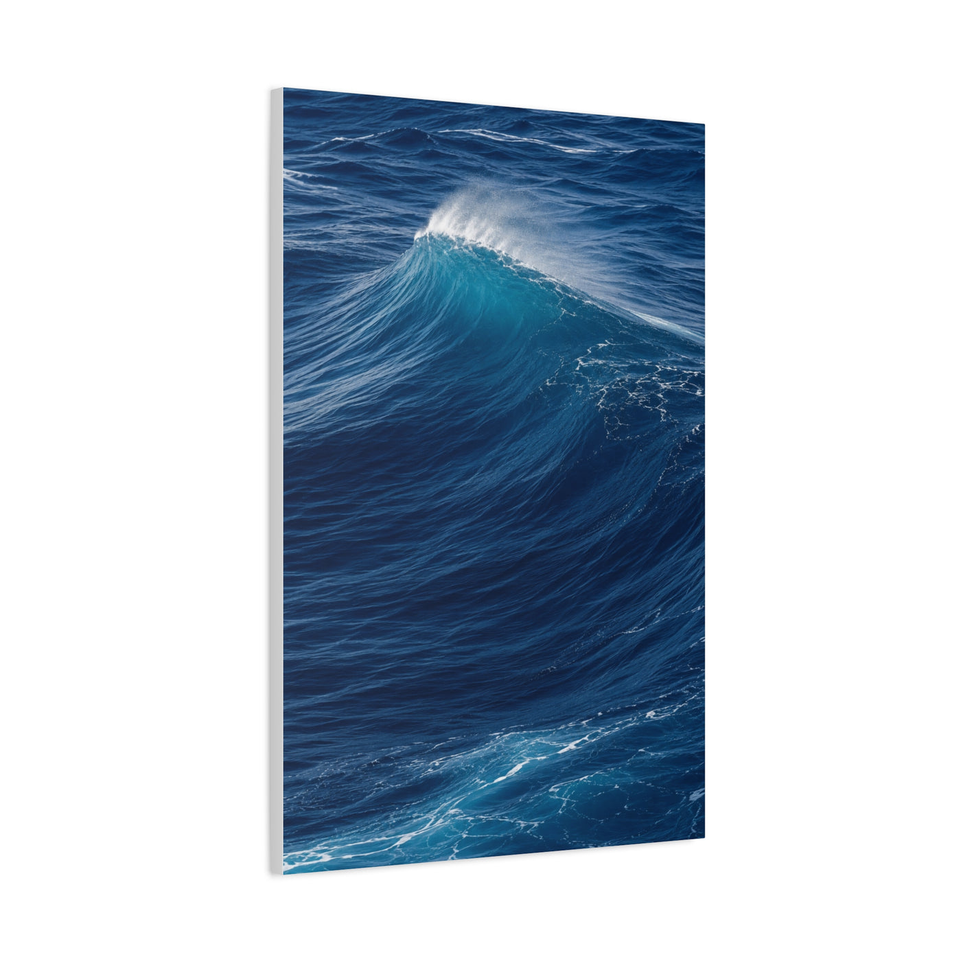Open Ocean Cresting Wave Study Wall Art & Canvas Print