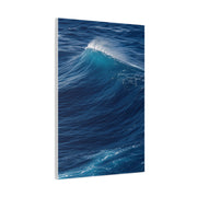 Open Ocean Cresting Wave Study Wall Art & Canvas Print