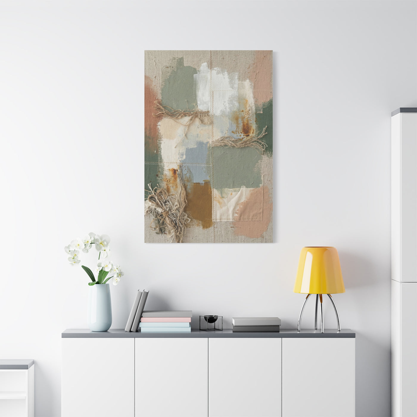 Vivid Contemporary Forest Reflections Landscape Wall Art & Canvas Print