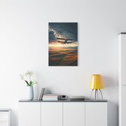 Sunset Passage Above Rolling Valleys Wall Art & Canvas Prints