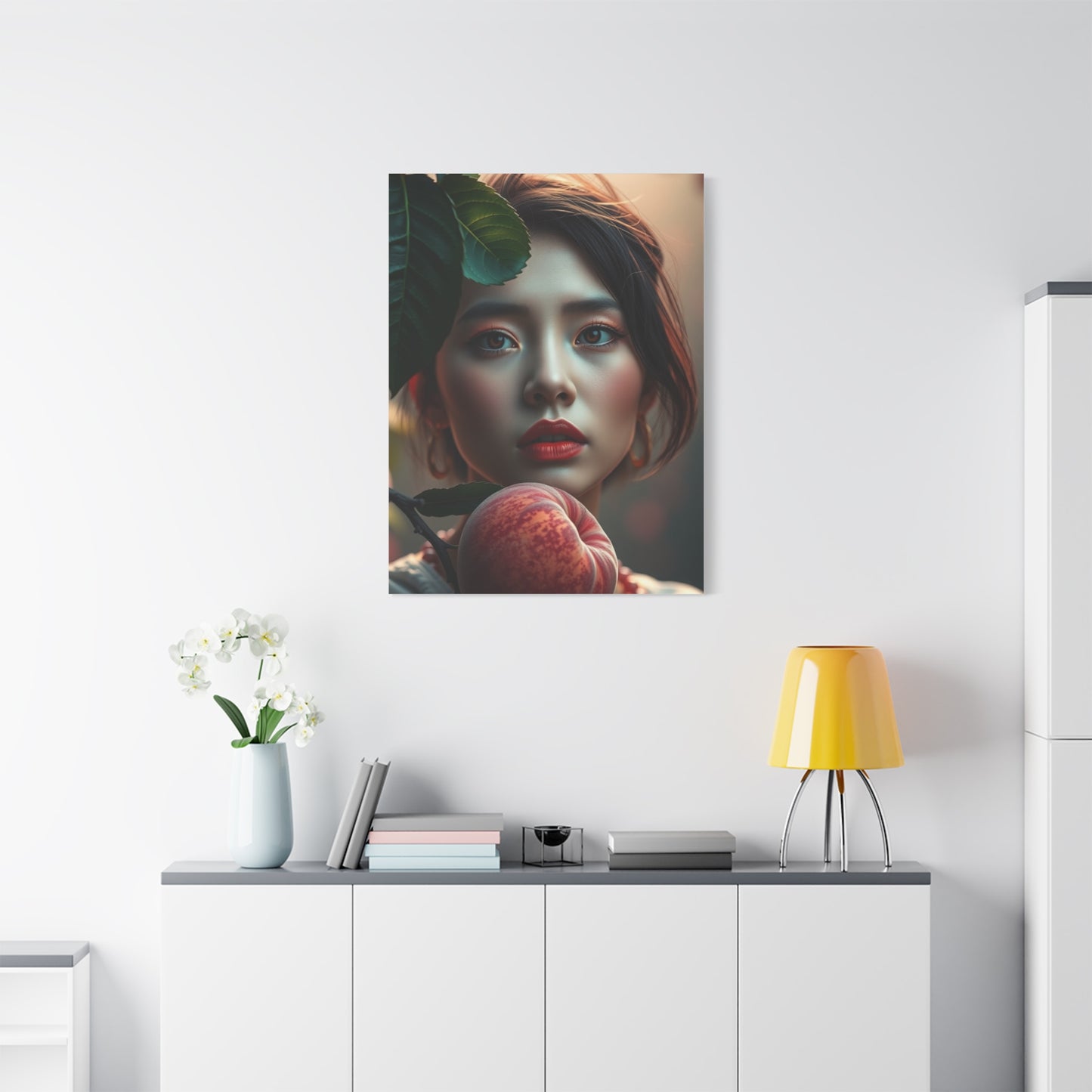 Supreme Peach Art Beautiful Collection Wall Art & Canvas Print