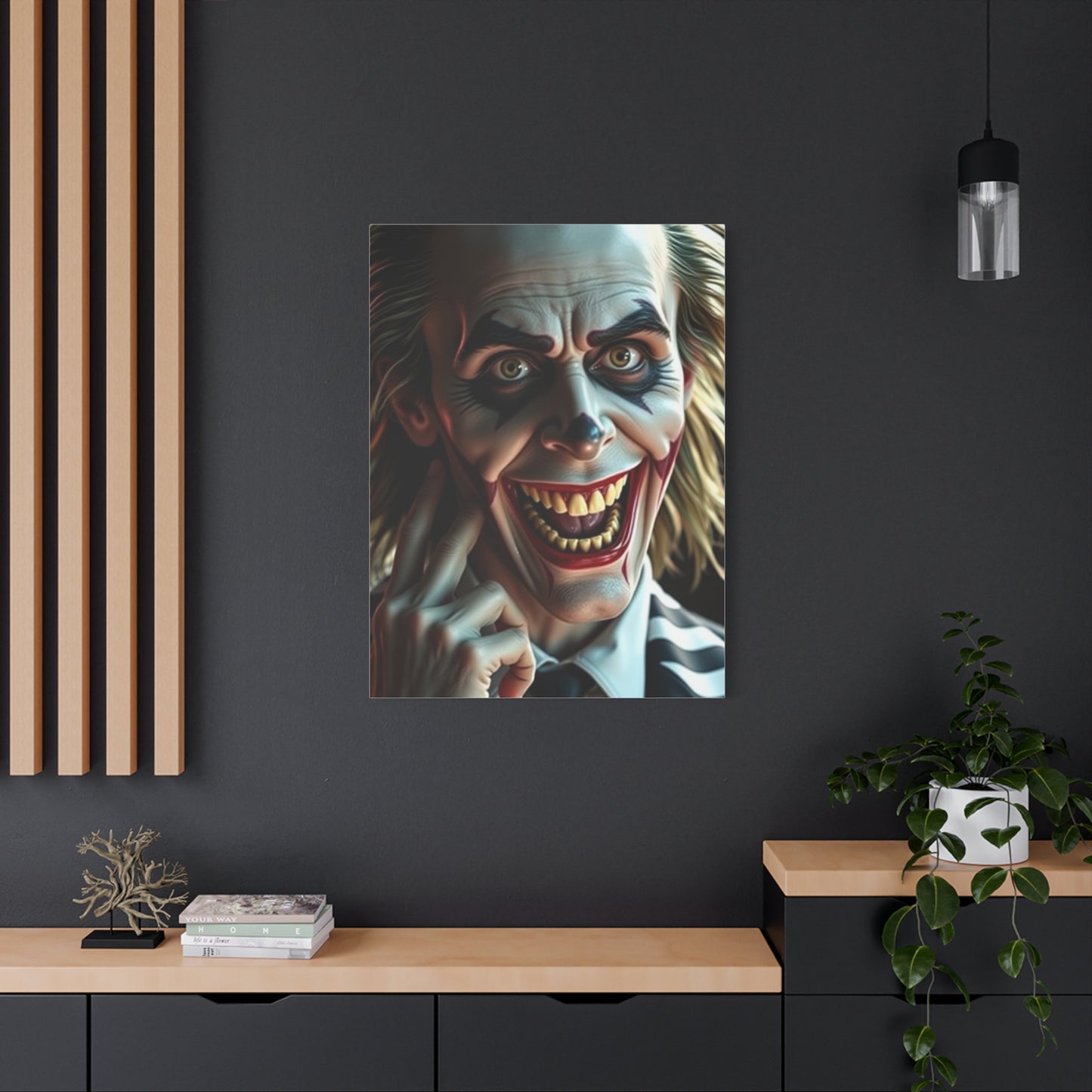 Elite Beetlejuice (Film Series) Characters Art Vision Wall Art & Canvas Print