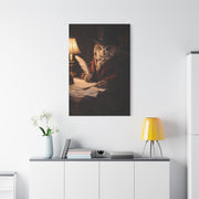 Gentleman Scholar Owl Portrait Wall Art & Canvas Print