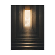 Staircase to Light Motivation Wall Art & Canvas Print