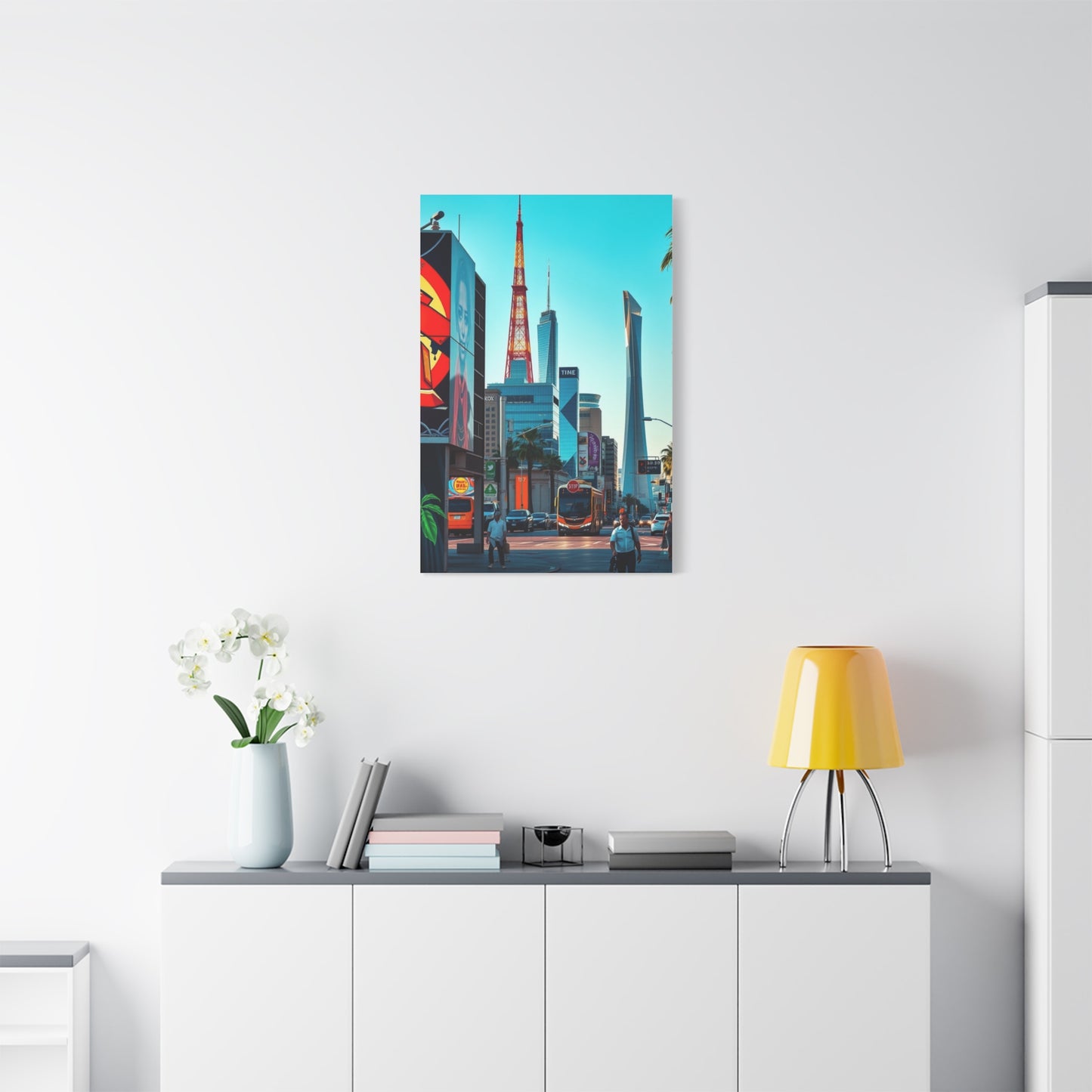 Supreme Los Angeles Art Collection Wall Art & Canvas Print