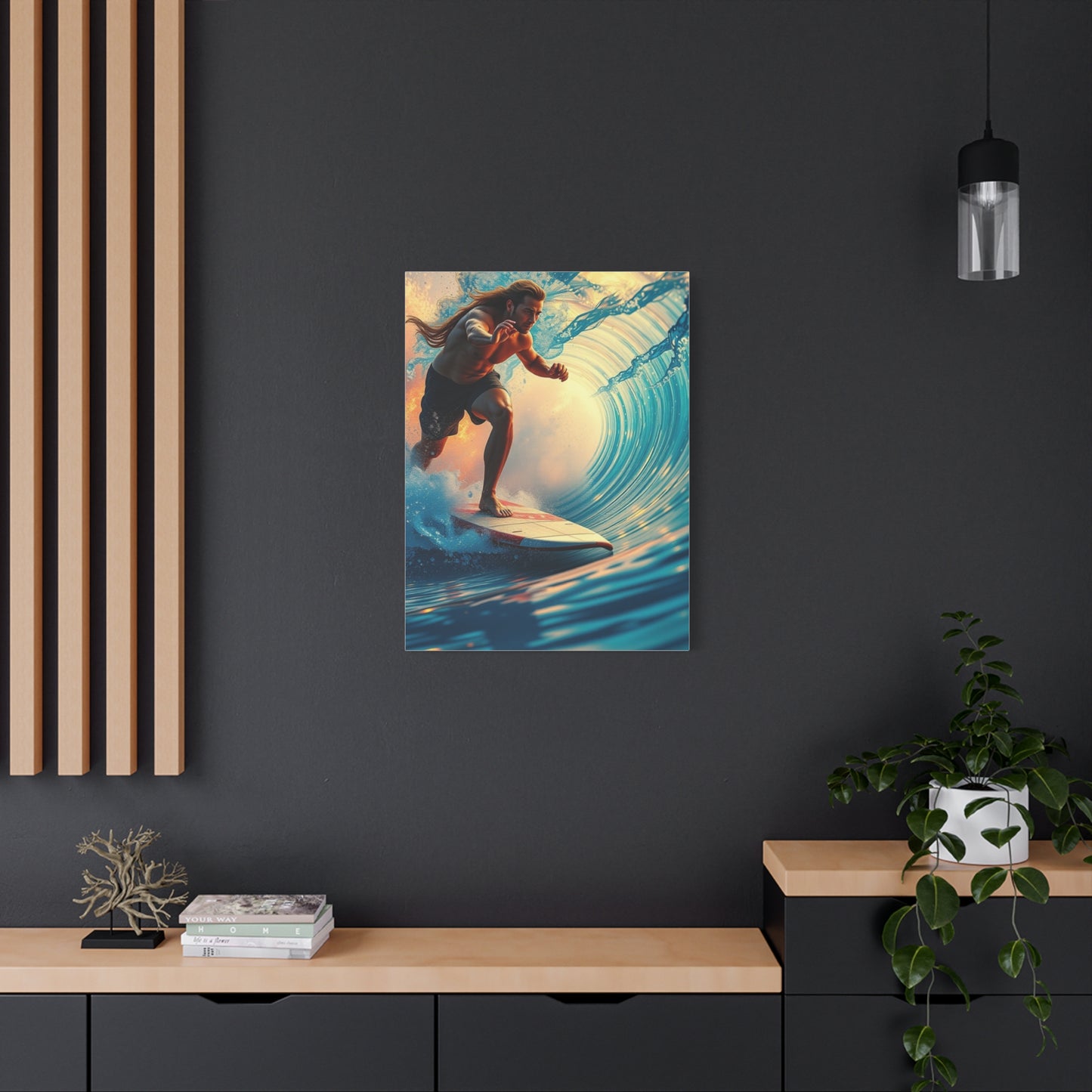 Luxe Surfscape Canvas Wall Art & Canvas Print