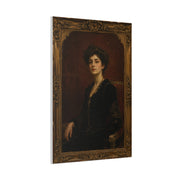 Victorian Portrait Lady in Gilded Frame Wall Art & Canvas Print