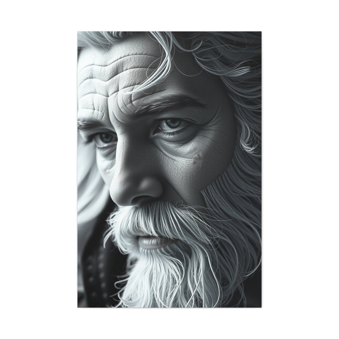 Gray & White Art Supreme Canvas Gallery Wall Art & Canvas Print