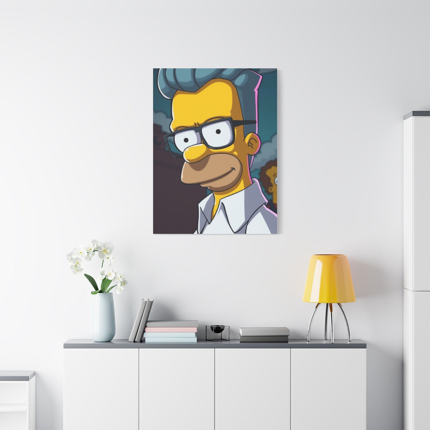 The Simpsons Art Supreme Canvas Wall Art & Canvas Print