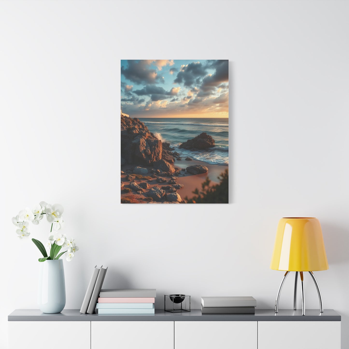 Celestial Maritime Harmony Wall Art & Canvas Print