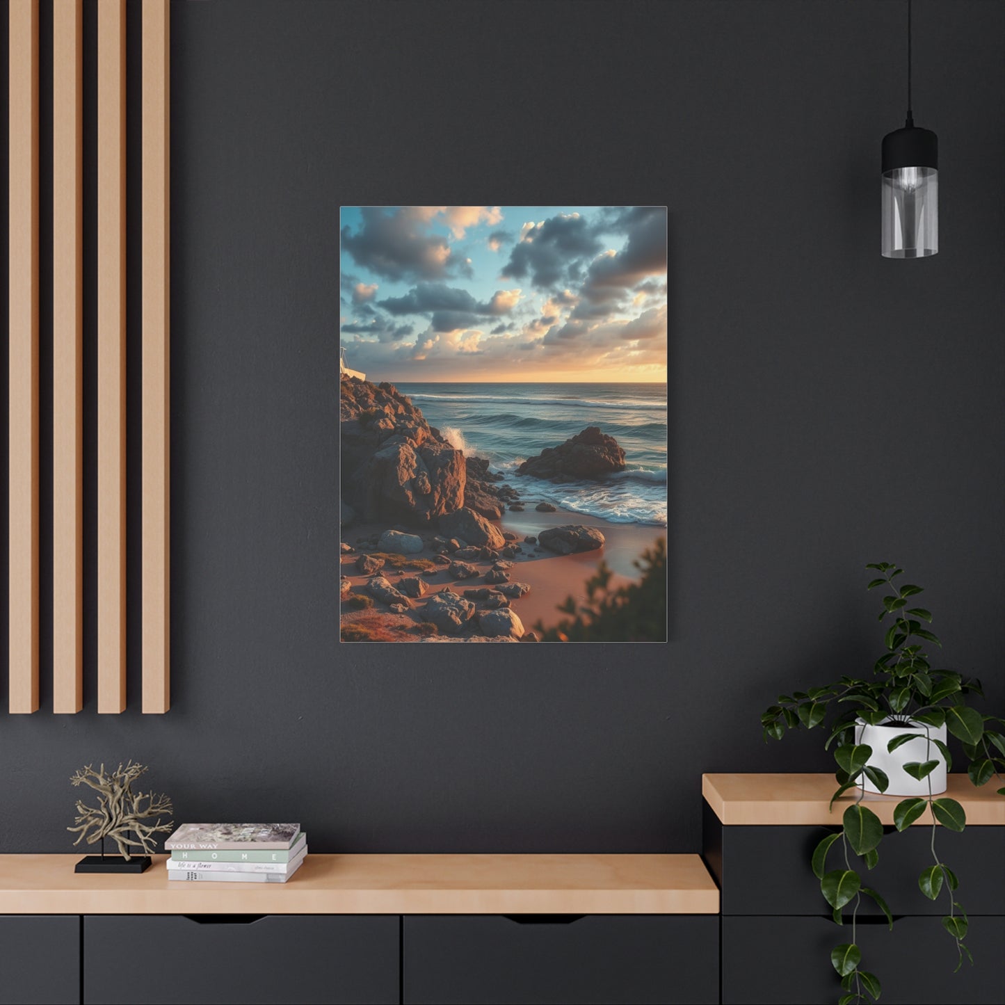 Celestial Maritime Harmony Wall Art & Canvas Print