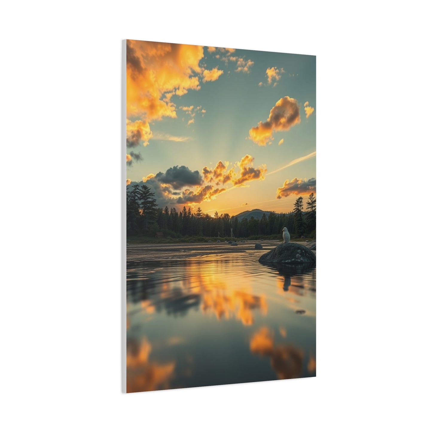 Radiant Canopy Creation Wall Art & Canvas Print