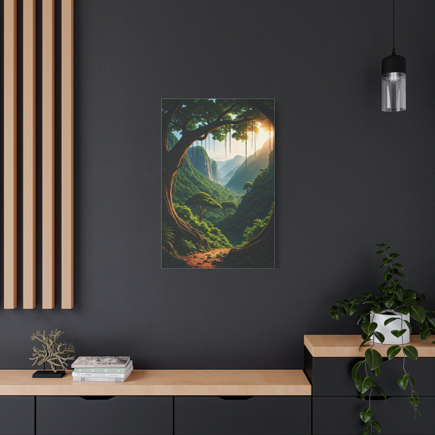 Enchanted Jungle Valley Escape Wall Art & Canvas Prints