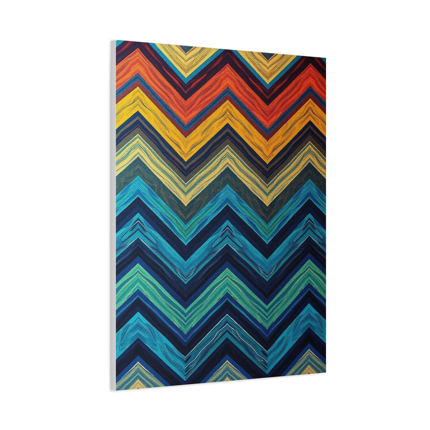 Chevron Pattern Art Refined Canvas Wall Art & Canvas Print