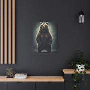 Standing Grizzly Bear Studio Portrait Wall Art & Canvas Prints