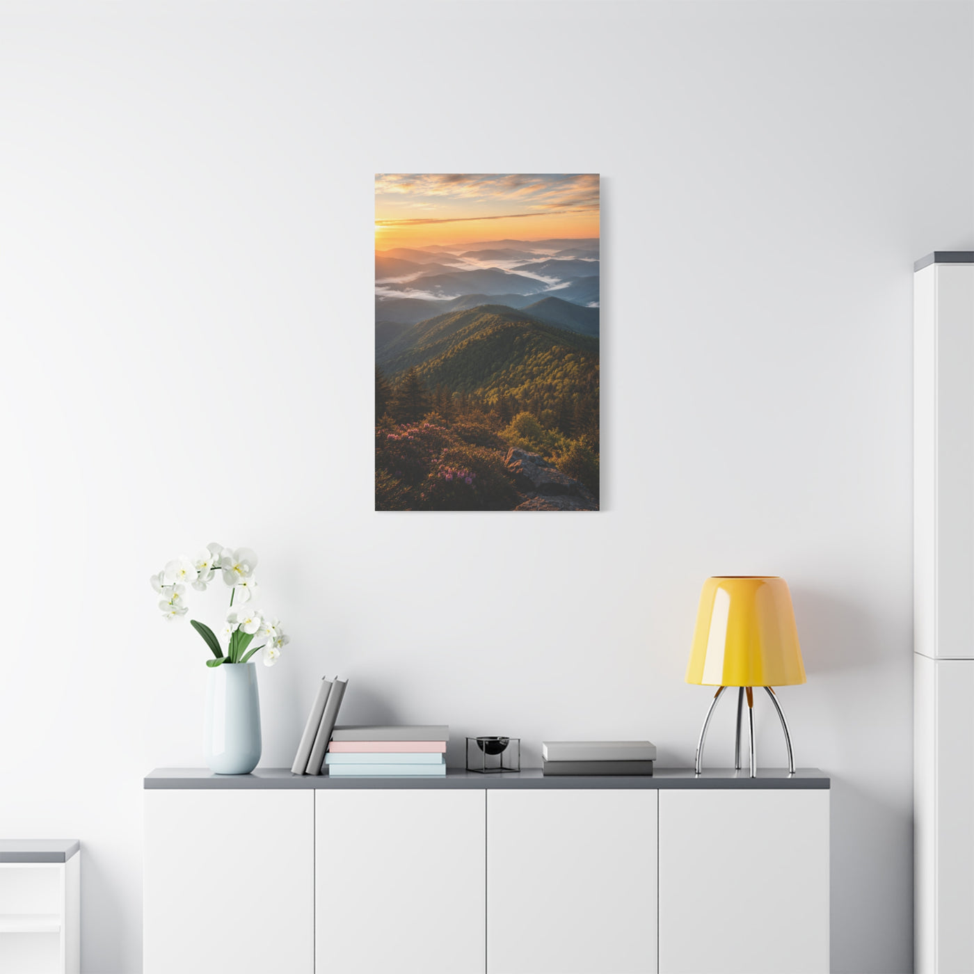 Great Smoky Mountains Sunrise Wall Art & Canvas Print