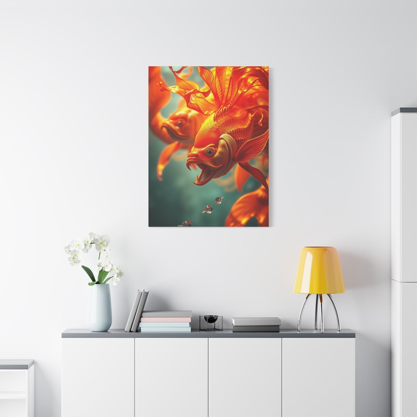 Ethereal Fins Elegance wall art & canvas print