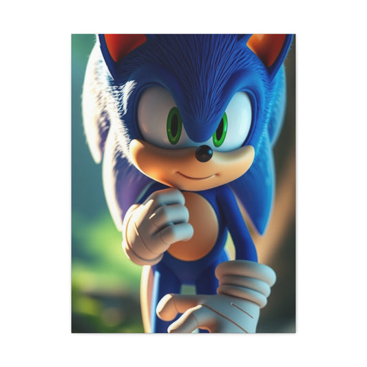 Supreme Sonic the Hedgehog Art Beautiful Collection Wall Art & Canvas Print