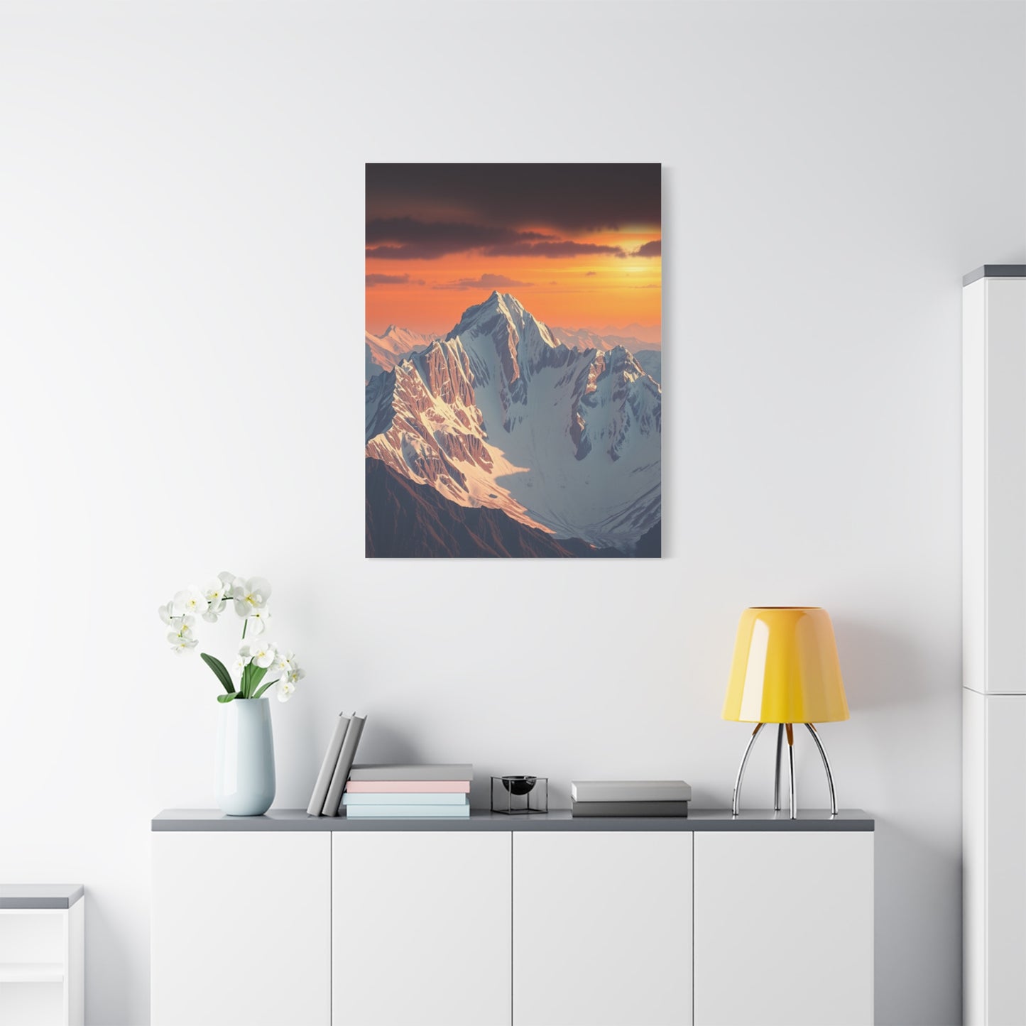 Serene Heights Artwork Wall Art & Canvas Print