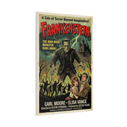 Frankenstein Vintage Movie Poster Wall Art & Canvas Print