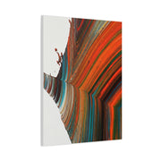 Warm Contour Flow Abstract Wall Art & Canvas Prints