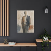Executive Portrait Abstraction Wall Art & Canvas Print