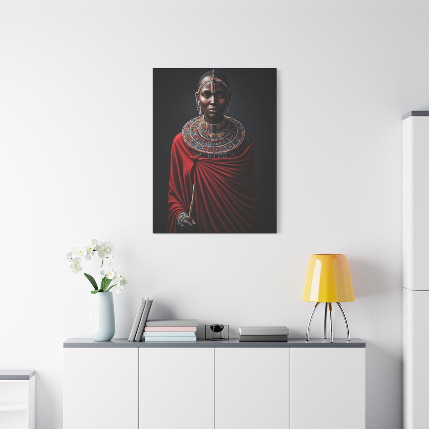 Scarlet Elder of Tradition Wall Art & Canvas Prints