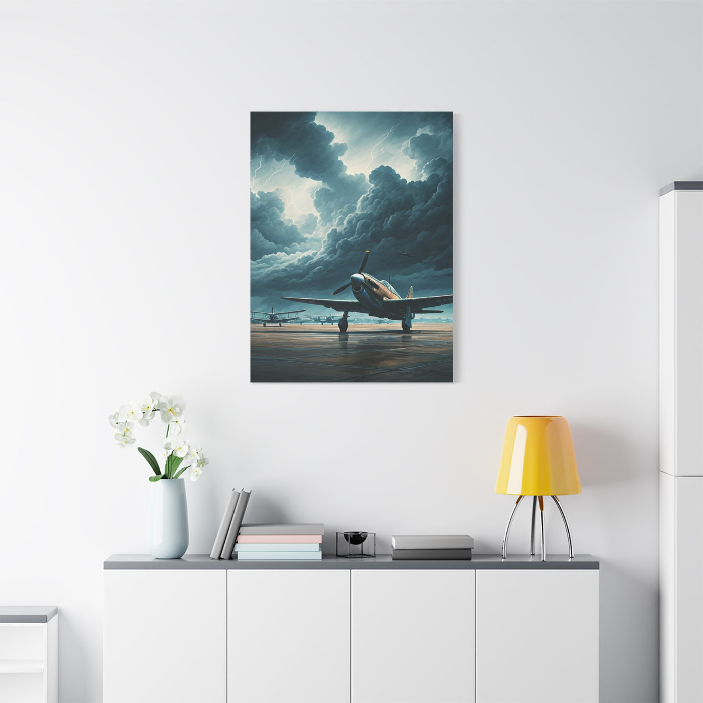 Stormfront Runway Departure Wall Art & Canvas Prints