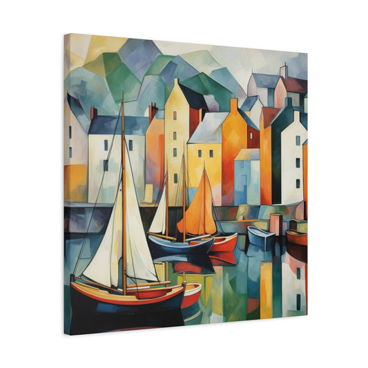 Coastal Cubism Wall Art & Canvas Prints