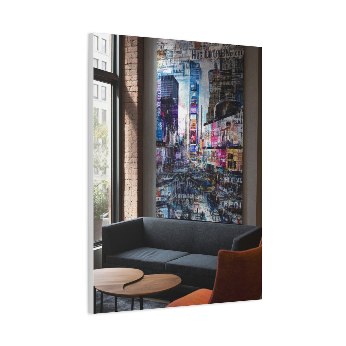 City And Culture Collage Artwork Wall Art & Canvas Print