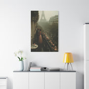 Paris Balcony Dawn Romance Wall Art & Canvas Print