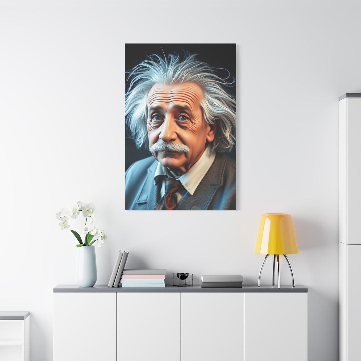 Elite Albert Einstein Art Vision Wall Art & Canvas Print