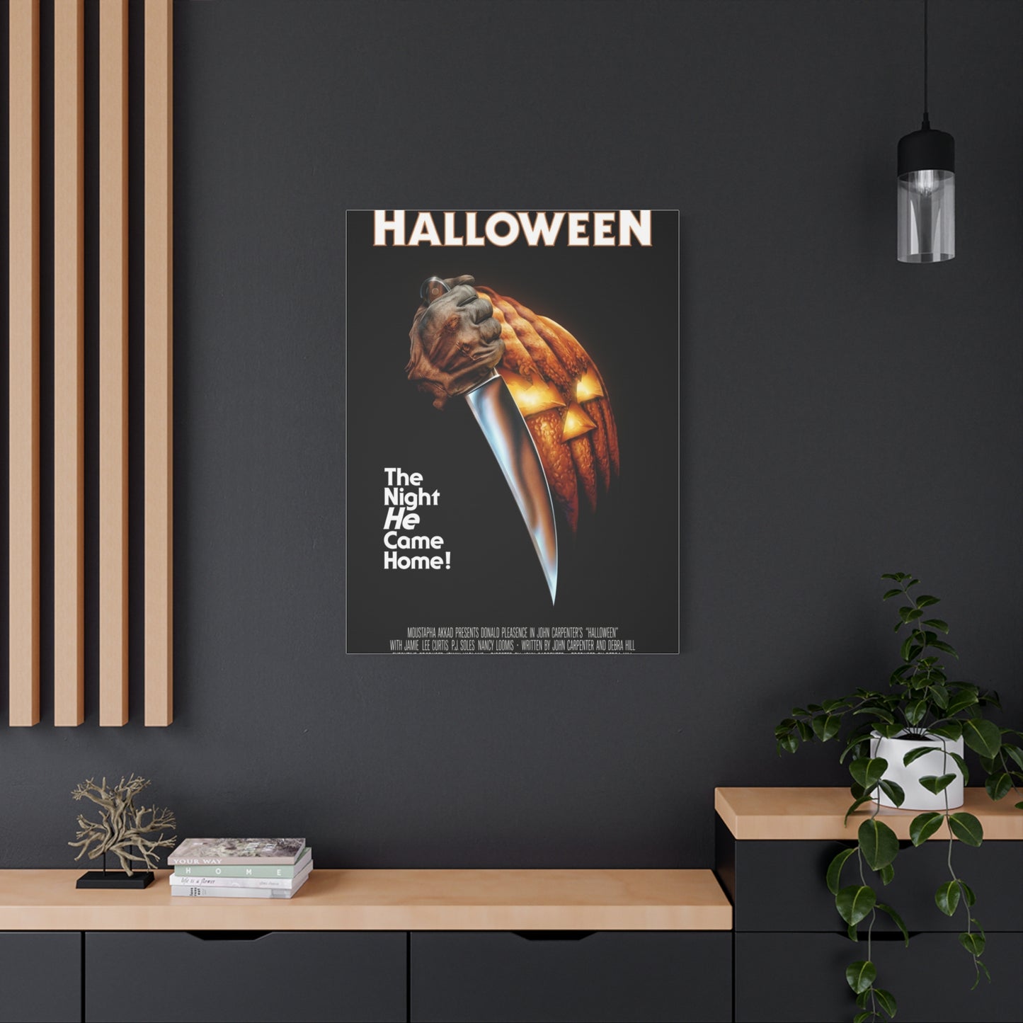 Halloween Movie Poster Wall Art & Canvas Print