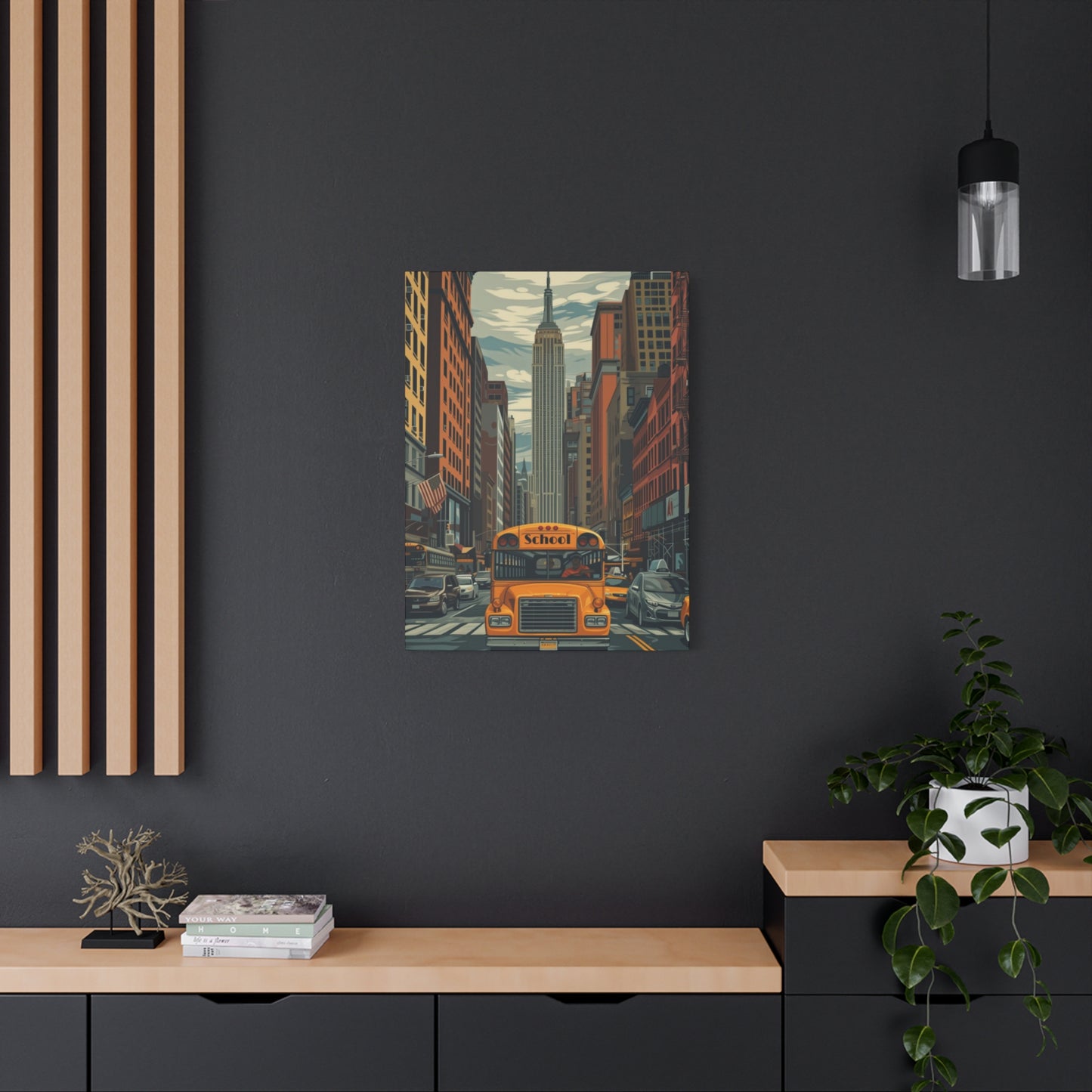 Bus Of New York City Wall Art & Canvas Prints
