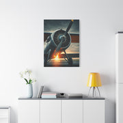 Vintage Prop Engine Close-Up Wall Art & Canvas Prints