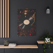 Vinyl Record Candlelit Romance Still Life Wall Art & Canvas Print