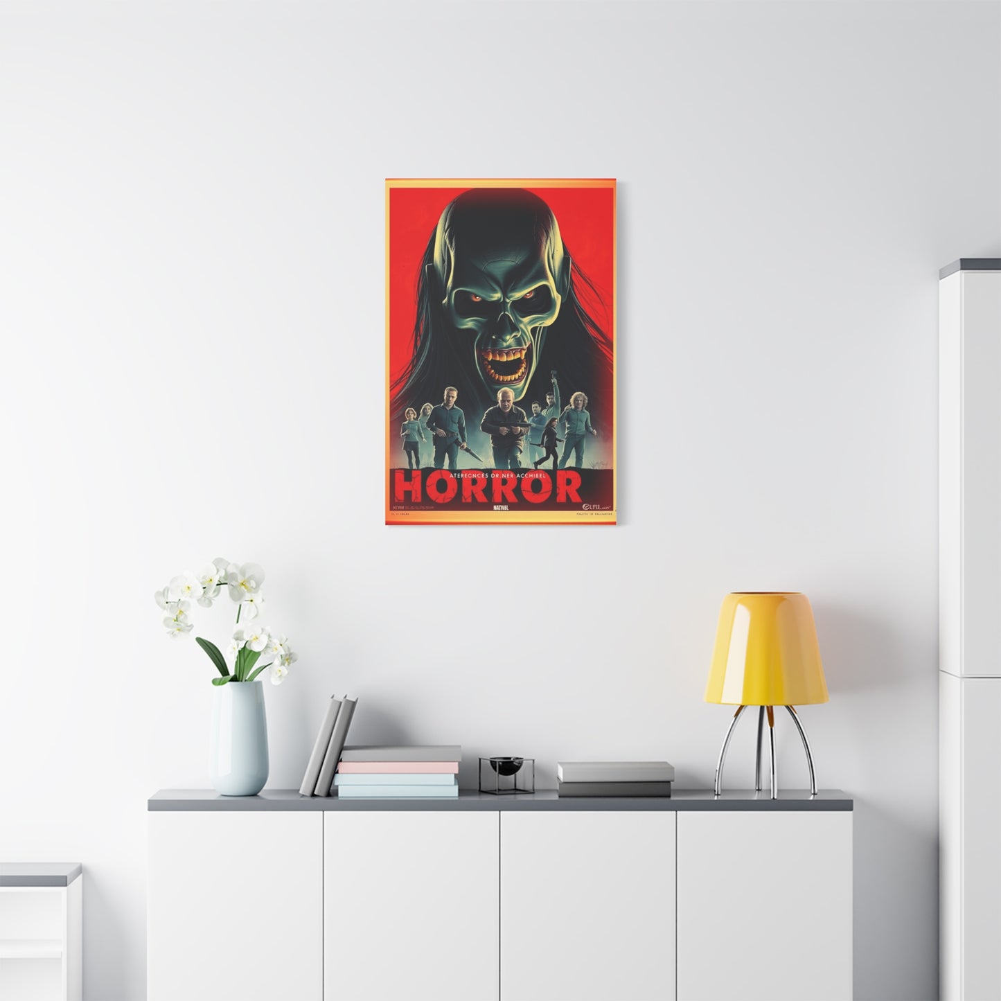 Vision Horror Movie Posters Art Art Wall Art & Canvas Print