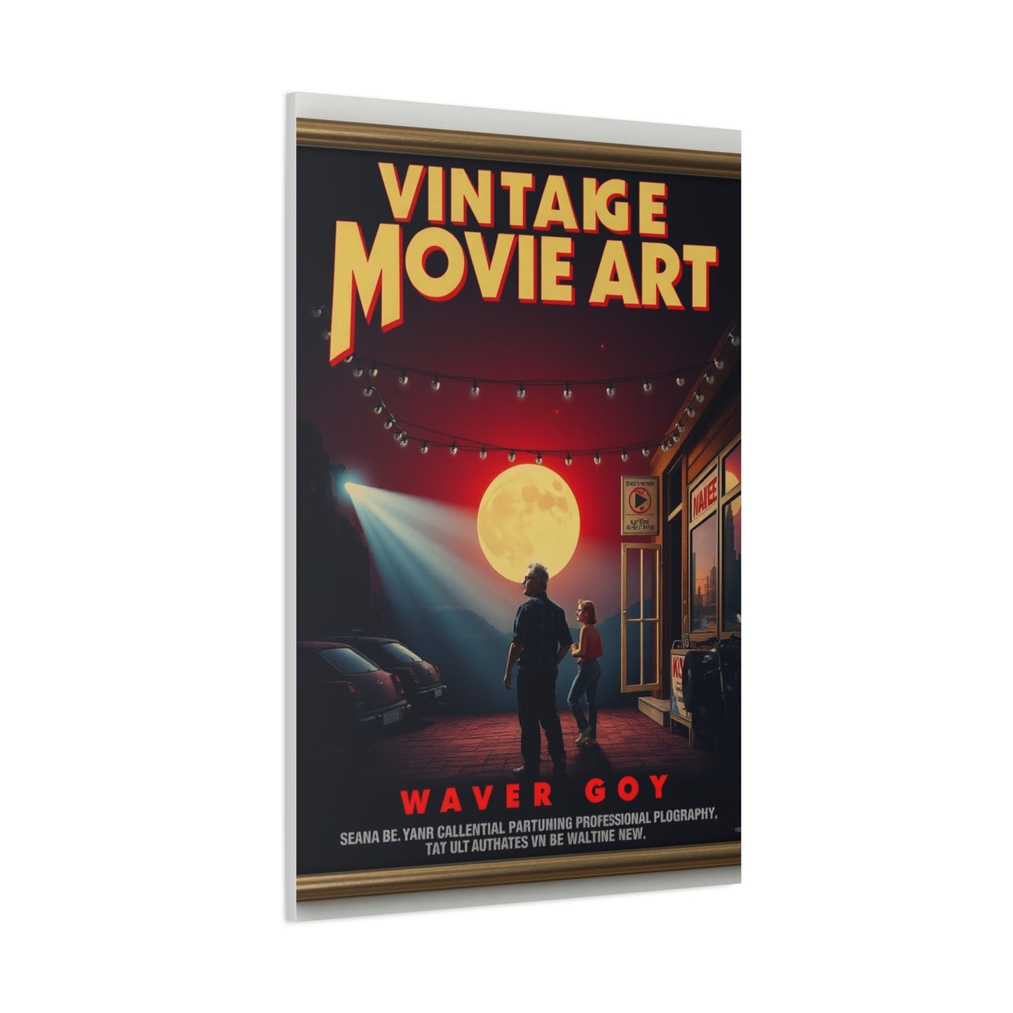 Supreme Vintage Movie Posters Art Beautiful Collection Wall Art & Canvas Print