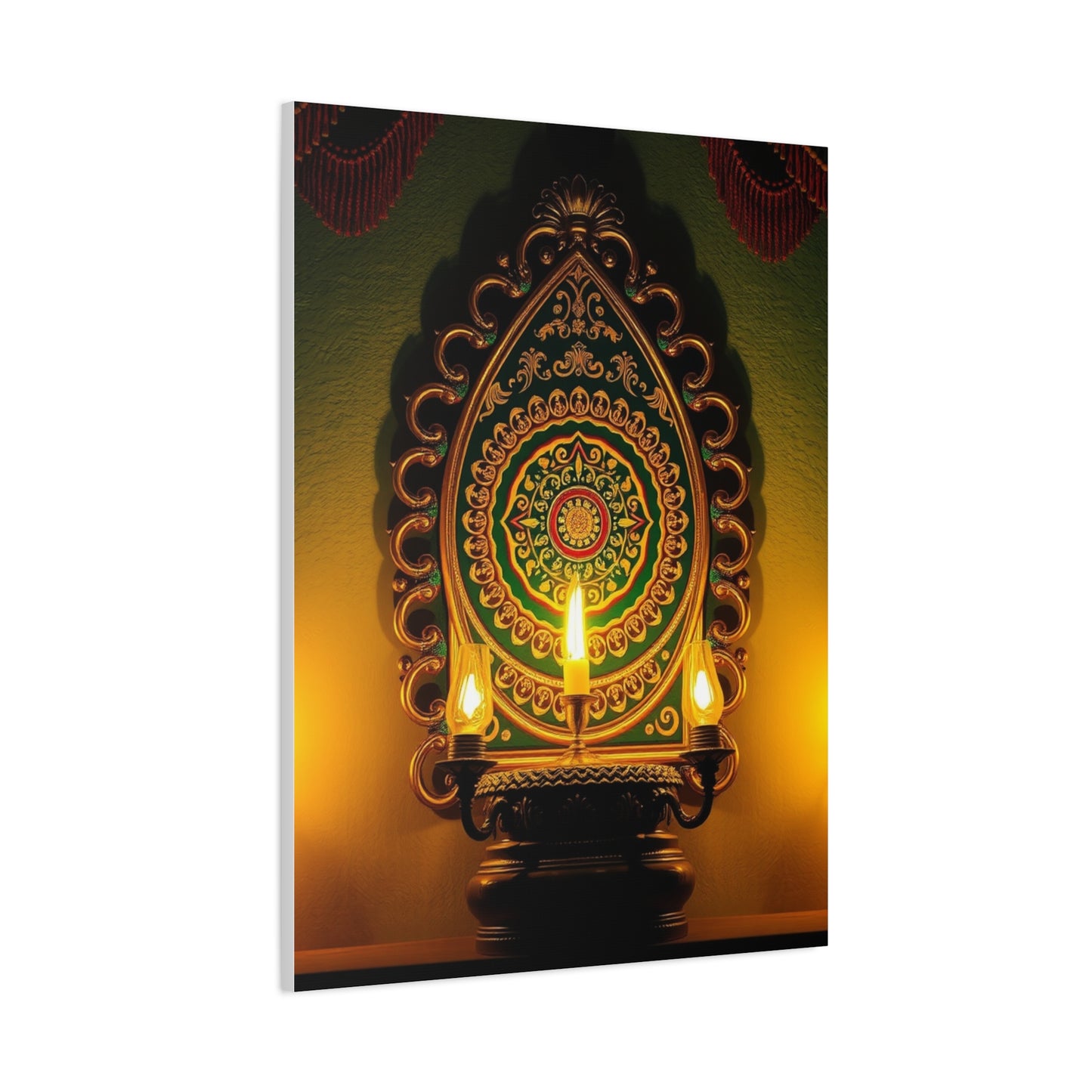 Masterpiece Indian Decor Art Vision Wall Art & Canvas Print