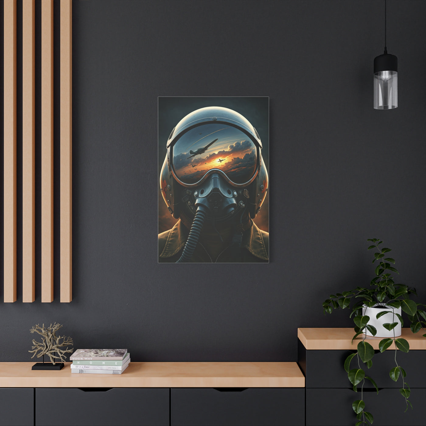 Aviator Reflection Horizon Wall Art & Canvas Prints