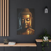 Shadow Glow Buddha Meditation Portrait Wall Art & Canvas Prints