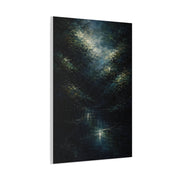Nocturnal Forest Reflection Wall Art & Canvas Print