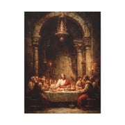 The Last Supper Candlelit Gathering Wall Art & Canvas Print