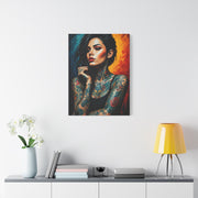 Ember Ink Muse Portrait Wall Art & Canvas Print